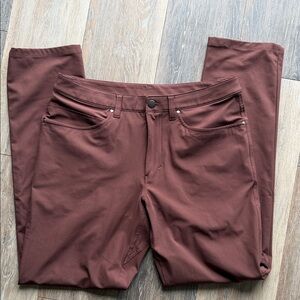 Lululemon Athletica Maroon Pants